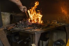 Forging with fire