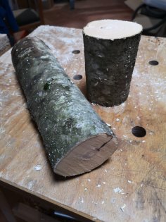 The raw material for a shrink fir pot