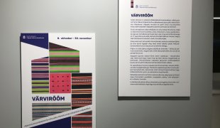 Näitus "Värvirõõm" - Tartu Ülikooli Viljandi kultuuriakadeemia